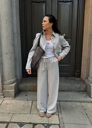 Костюм жакет+штани zara