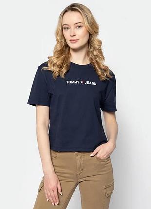 Tommy hilfiger жіноча фірмова футболка р. s оригінал