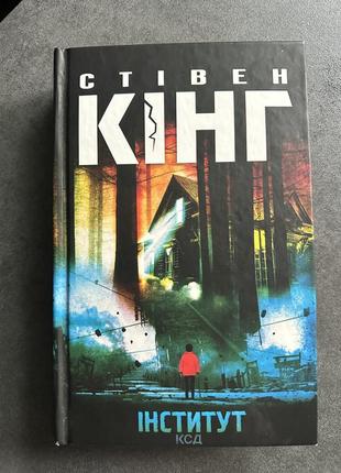 Книга стеганая кинга институт, есть некоторые нюансы читаемые на пляже есть следы воды, скина фото