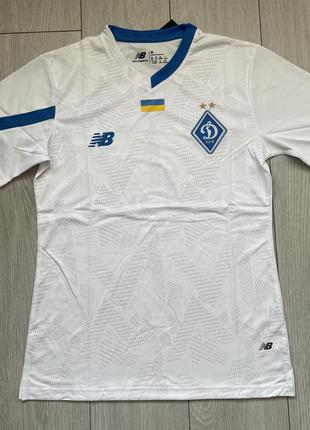 Футбольная футболка динамо киев new balance белая футбольная форма dynamo kyiv яголочко