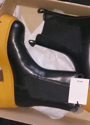 Челсі mango ботинки чоботи