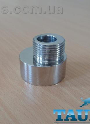 Нержавеющий декоративный эксцентрик thermopulse d40/10 для смещения резьбы 3/4" до 10 мм; зеркальная полировка