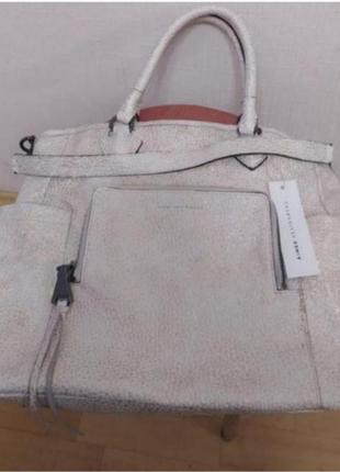 Шкіряна сумка-шопер, великого розміру, aimee kentenberc