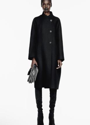 Пальто шерсть zara