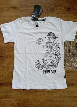 Футболка philipp plein для хлопчика від 146 см