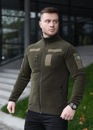 Толстовка тактична vira v2 військова з липучками, хакі