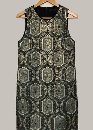 Шикарное нарядное платье парча