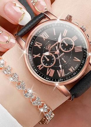 Красивый женские наручные часы с браслетом3 фото