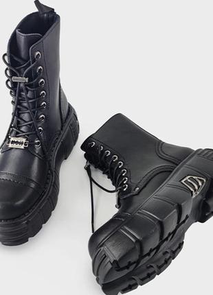 Чоботи черевики масивне взуття панк рок new rock y2k