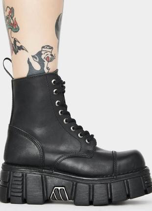 Чоботи черевики масивне взуття панк рок new rock y2k