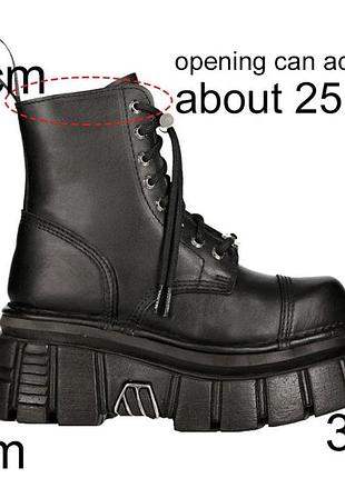 Чоботи черевики масивне взуття панк рок new rock y2k