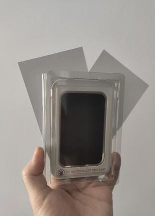 Набор для создания отпечатков детских ручек и ножек новорождённого черный