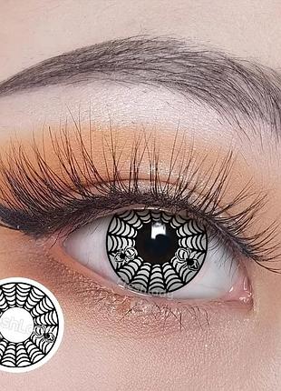 Лінзи павутинка для вечірок/осплів лінзи павутина/лінзи крейзі на гелловін