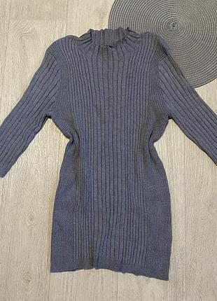 Гольф вискозный пуловер рукав три четверті водолазка