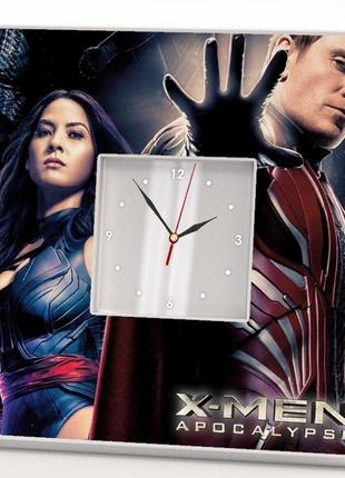 Годинник «супергерої фільму люди ікс. x-men. марвел» подарунок для фанатів marvel, стильна прикраса
