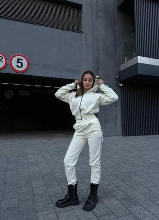Костюм спортивный джоггеры и кофта zip