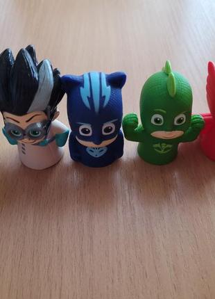 Набір іграшок "герої в масках" (pj masks)2 фото