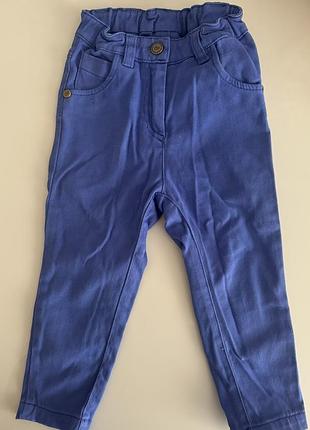 Джинсы на девочку коттон bembi