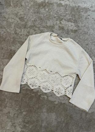 Кофта свитшот zara