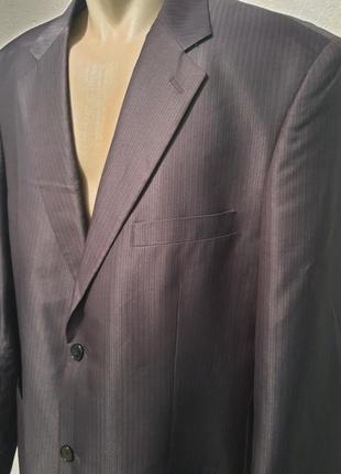 Серый классичнский костюм, пиджак, жакет, брюки, штаны6 фото