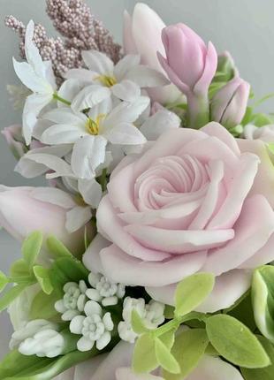 Букет із мила ручної роботи 