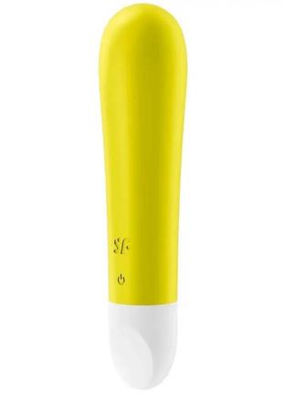 Міні вібратор satisfyer ultra power bullle 1 yellow