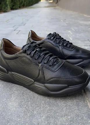 Кожаные кроссовки-прочная обувь
