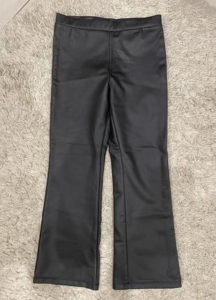 Брюки кожаные
