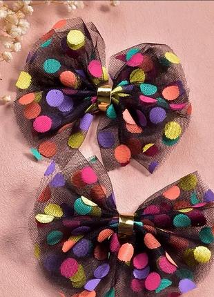 Стильные заколочки/ заколки бантики/красовые заколочки для девочек
