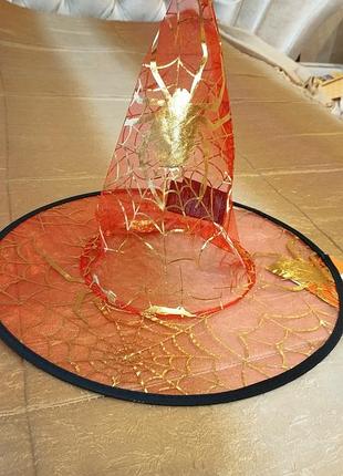 Ведьмин колпак шляпа на карнавал хеллоуин