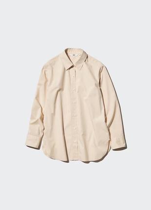 Рубашка из хлопка uniqlo