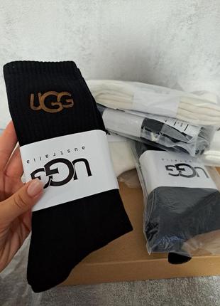 Оригинальные трендовые высокие носки ugg