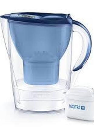 Фільтр для води brita marella + 3 картриджів maxtra