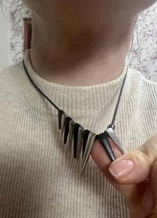 Колье в стиле глам-рок 5