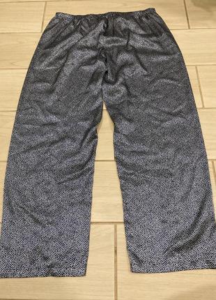 Штаны атласные для дома и сна