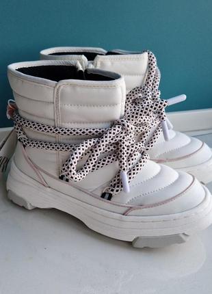 Сапоги зимние для девочки zara
