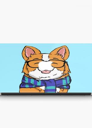 Чохол пластиковий apple macbook pro 16 a2141 коргі (corgi) макбук про case hard cover2 фото