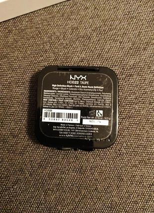 Nyx бронзер 3