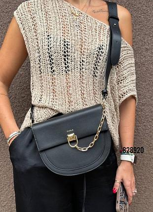 Сумочка фурла кожаная