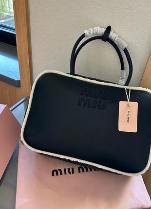 Трендовая сумка в стиле miu miu 🌸 30см