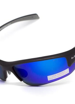 Очки поляризационные защитные bluwater samson-3 z87.1 polarized (g-tech™ blue), зеркальные синие