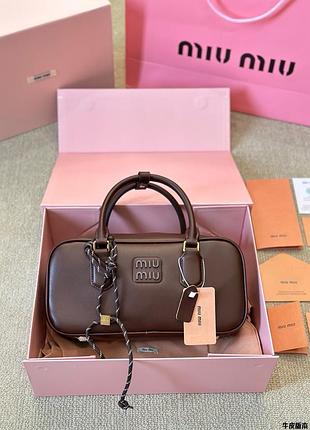 Сумка в стиле miu miu🌸 27x13см