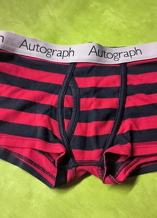 Брендовые трусики боксерки autograph на мальчика 7-8 лет