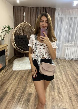 Сумочка сумка новая розовая женская на плечо