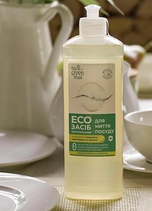 Для миття посуду white mandarin green max еко концентрат 500 мл