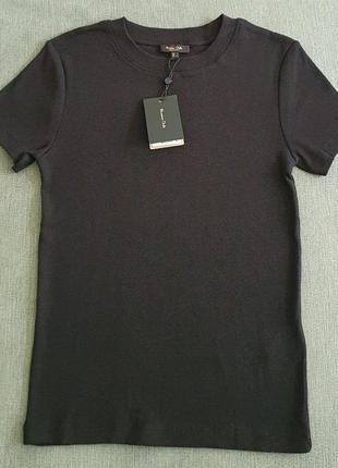 Футболка в рубчик xs s