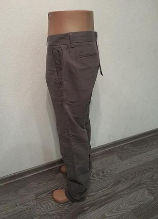 Мужские штаны, повседневные брюки хаки3 фото
