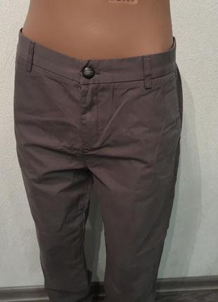 Мужские штаны, повседневные брюки хаки4 фото