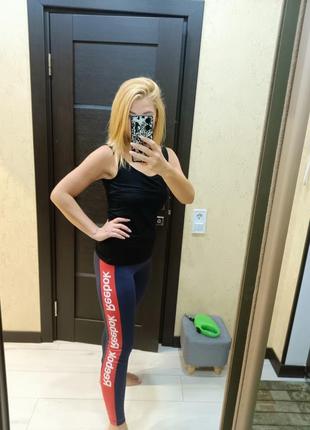 Нові лосини mujer reebok s-m6 фото