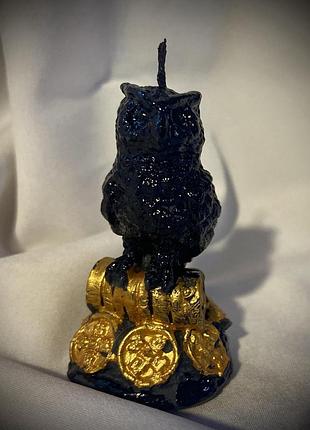 «сова чёрная»  🕯️свеча – программа!